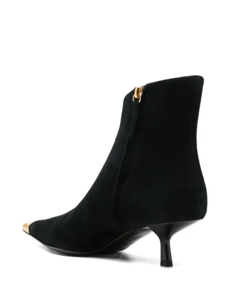 Cizme scurte Giuseppe Zanotti din piele de căprioară negru