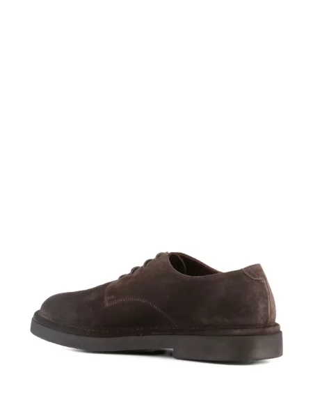Pantofi derby Alexander Hotto din piele de căprioară maro