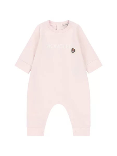 Krótki kombinezon dziecięcy Moncler Enfant różowy
