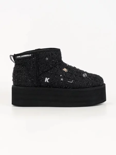 Karl Lagerfeld Thermo cizme de zăpadă pentru femei negru