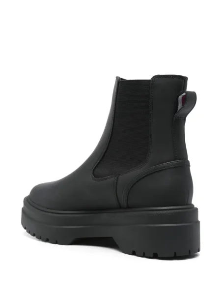 Botine chelsea Tommy Hilfiger chunky negru