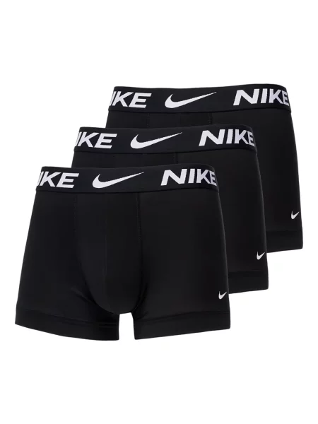 Decupat boxeri Nike cu autograf din fleece negru