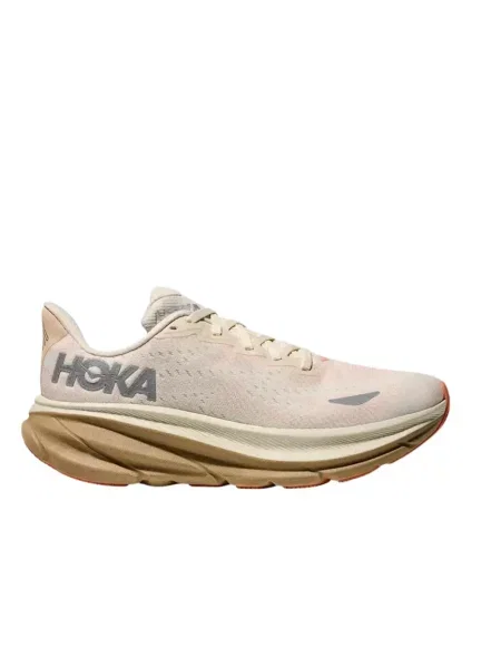 Hoka buty do biegania Clifton 9 GTX beżowe