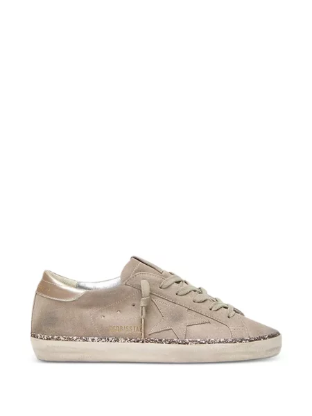 Sneakerși Golden Goose din piele auriu