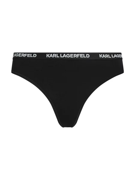 Karl Lagerfeld Tanga roz deschis negru