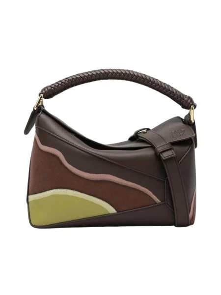 Torebka hobo Loewe brązowa