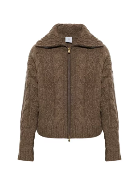 Cardigan Bogner tricotate maro