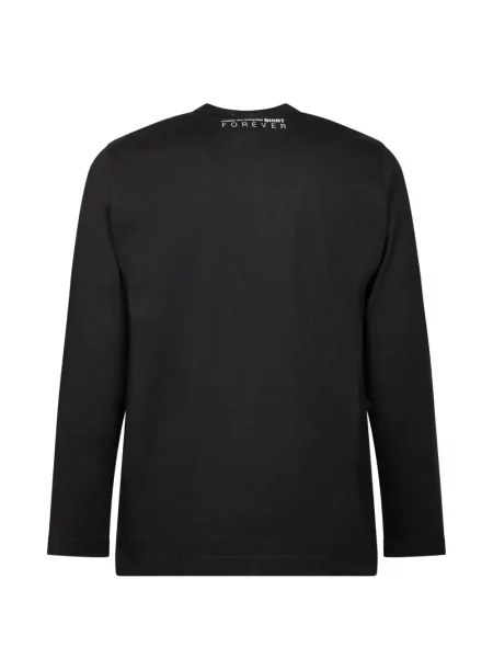 Tricou Comme Des Garçons cu imagine negru