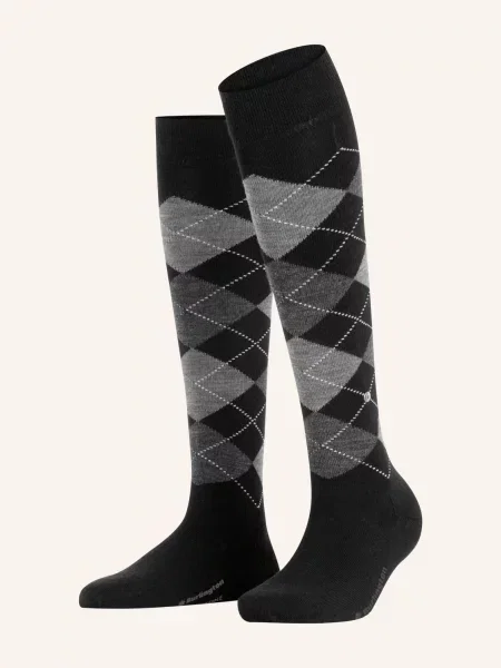 Burlington Podkolenky Marylebone black černé