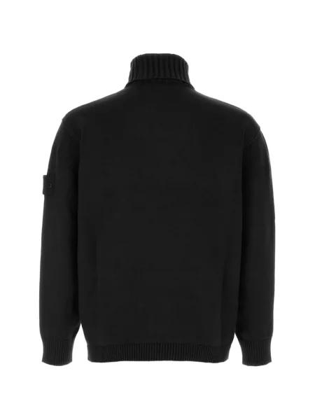 Pulover Stone Island cu strasuri negru
