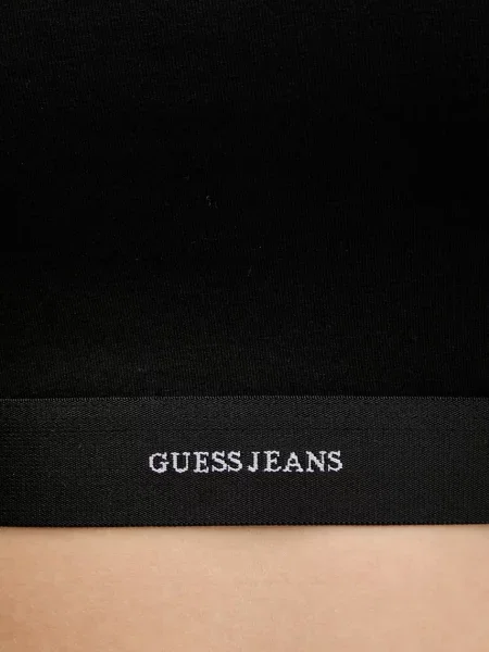 Лонгслив Guess Jeans черный