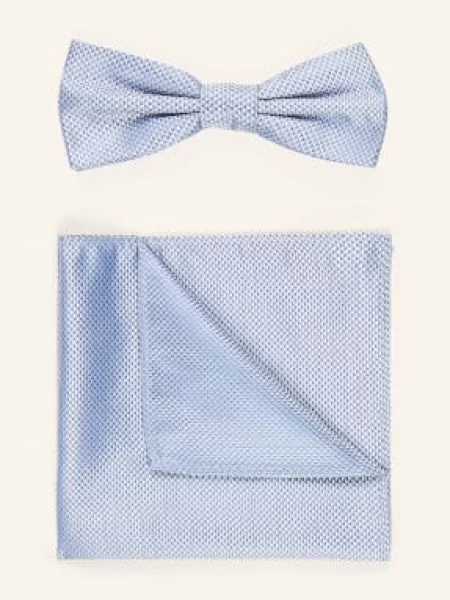Prince Bowtie Sada: Motýlek A Kapesník tmavě modrá