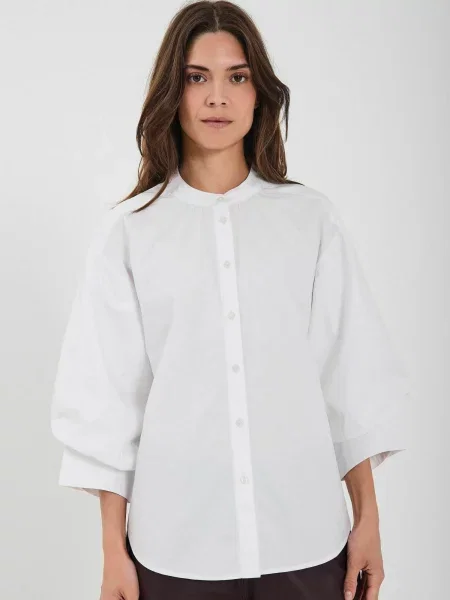 NORR Tricou Cest alb