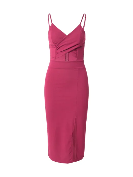 WAL G. Rochie de cocktail TINA mov zmeură