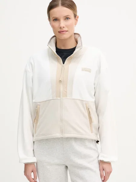 Columbia bluza polarowa Backbowl II FZ Fleece biały