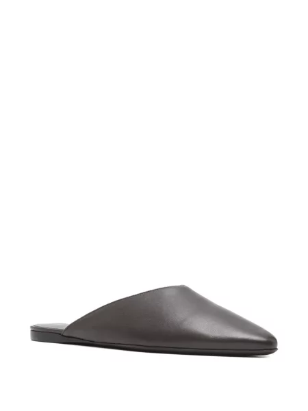Papuci tip mules Herbert Levine maro