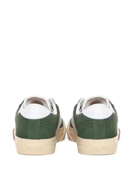 Sneakerși Pro-keds din piele de căprioară verde