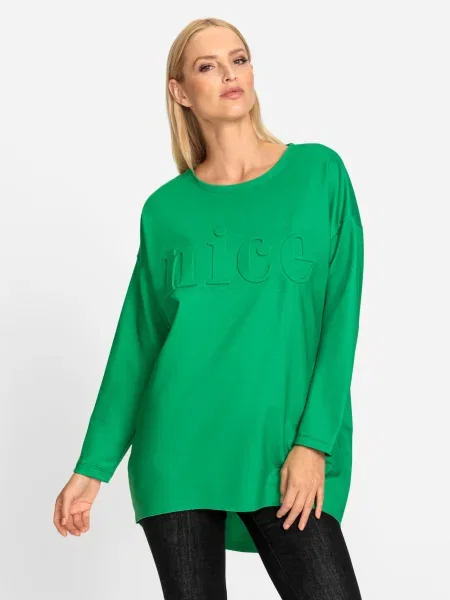 Heine Tricou supradimensional iarbă verde