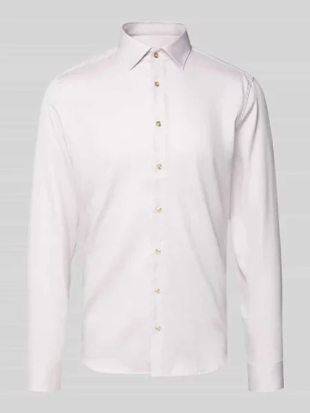 Seidensticker Koszula Biznesowa O Kroju Slim Fit beige beżowa