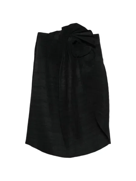 Fustă Magda Butrym cu model floral negru
