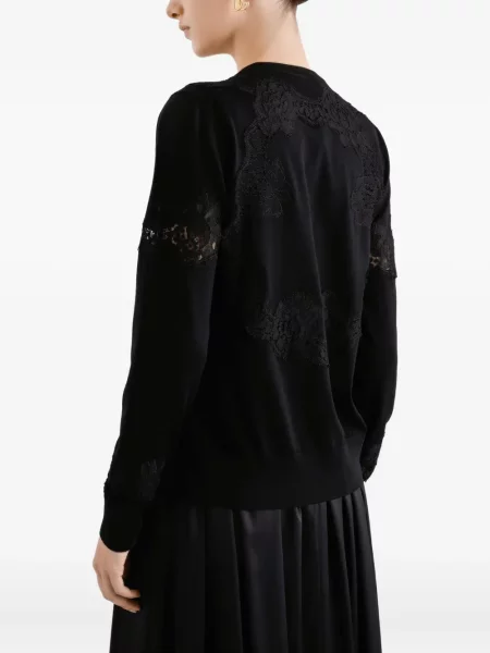 Cardigan Dolce & Gabbana din dantelă negru