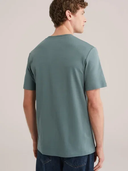 WE Fashion Póló sötétzöld