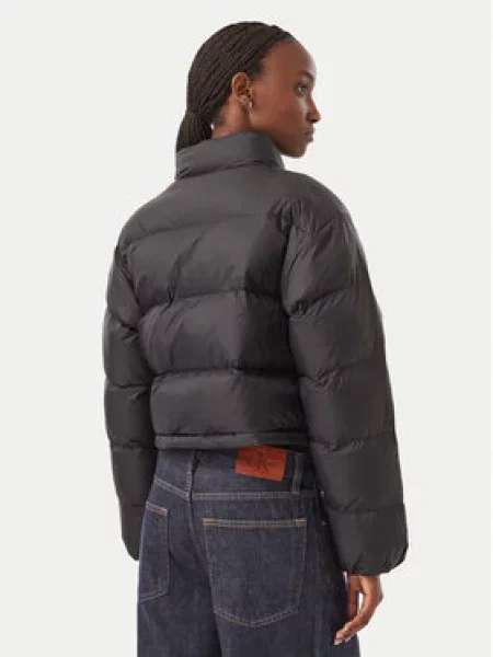 Calvin Klein Jeans krátka bunda dámska čierna