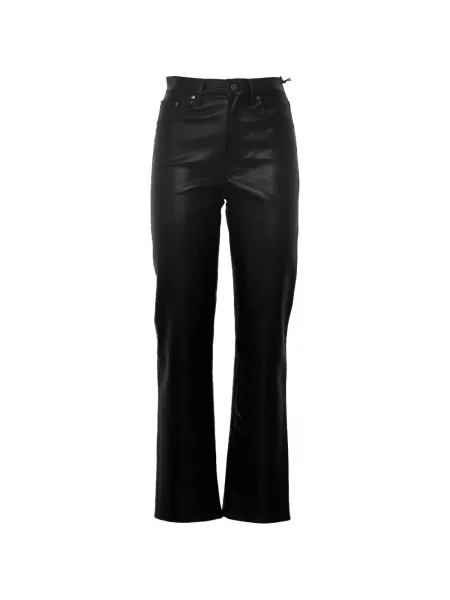 Pantaloni Agolde de lână negru