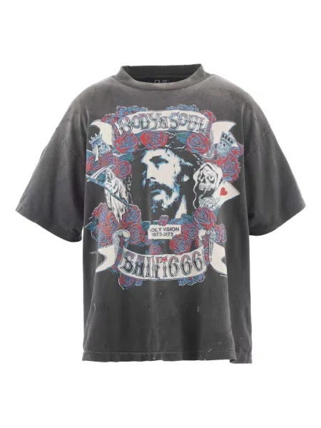 Tricou Saint Mxxxxxx gri