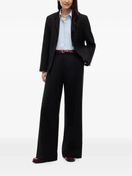 Pantaloni Tommy Hilfiger negru