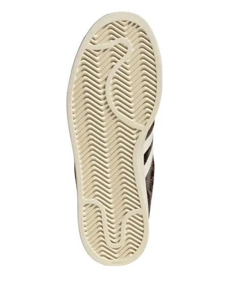 Sneakerși Adidas Campus din piele de căprioară fără toc maro