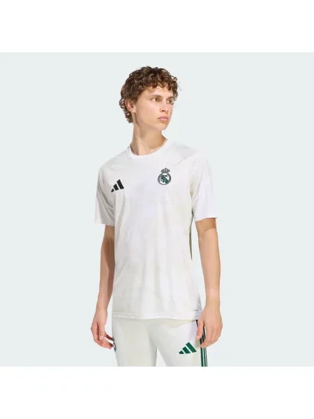 Koszulka przedmeczowa Real Madrid biała