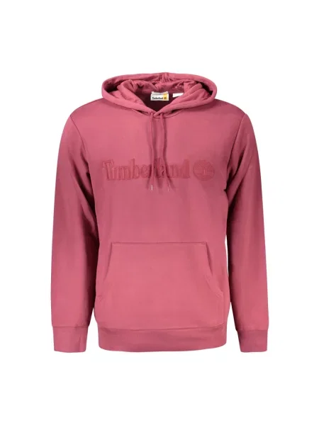 Bluza Timberland z kapturem fioletowa
