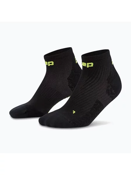 Șosete compresive pentru bărbați CEP Ultralight Low Cut black negru