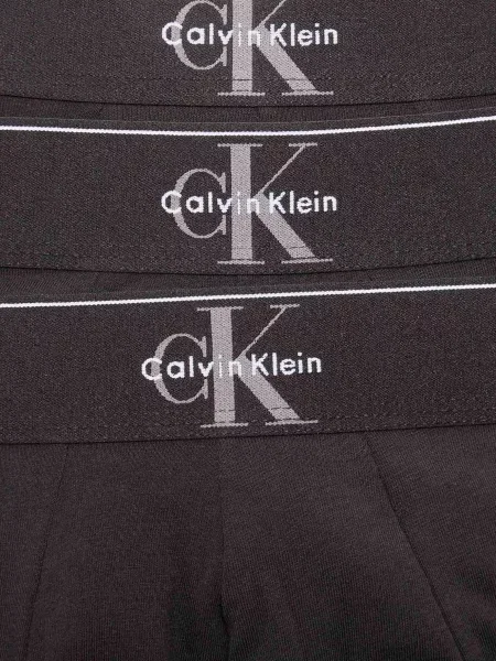 Стегно короткі трусики Calvin Klein чорний