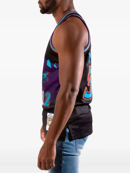 Тениска Mitchell & Ness черно