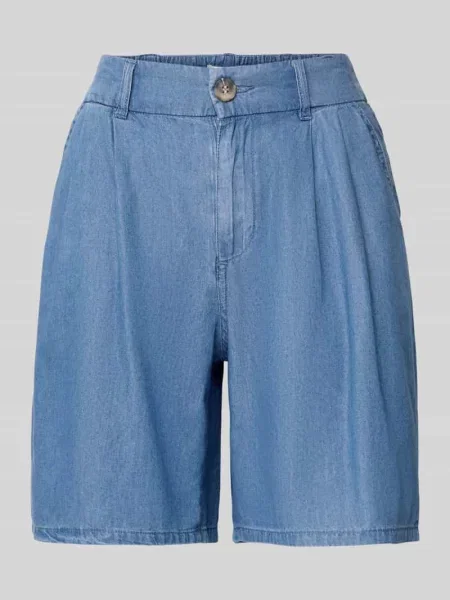 Szorty jeansowe o kroju relaxed fit z mieszanki bawełny i lyocellu model ‘BEA’ Only niebieskie