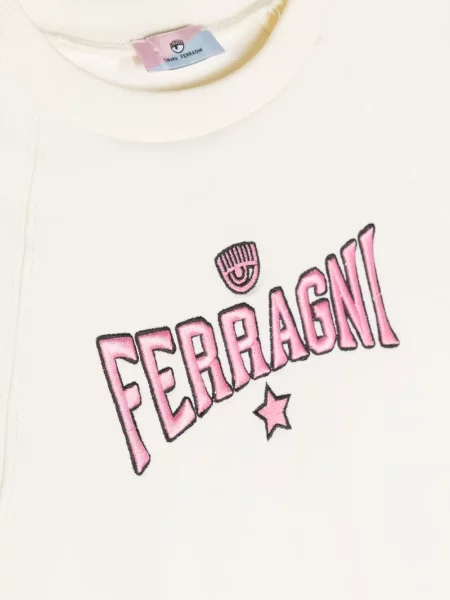 Dětska mikina Chiara Ferragni bílá