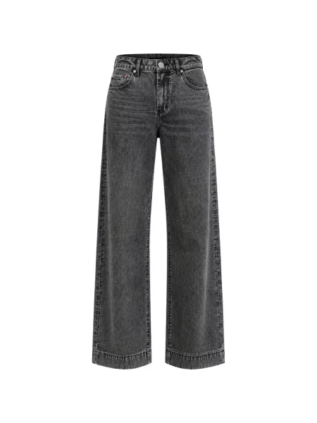 Blugi cu picior larg One Teaspoon negru