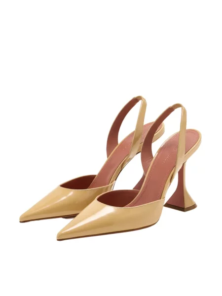 Pantofi cu toc Amina Muaddi slingback