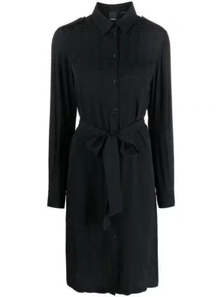 Rochie tip cămașă Pinko negru