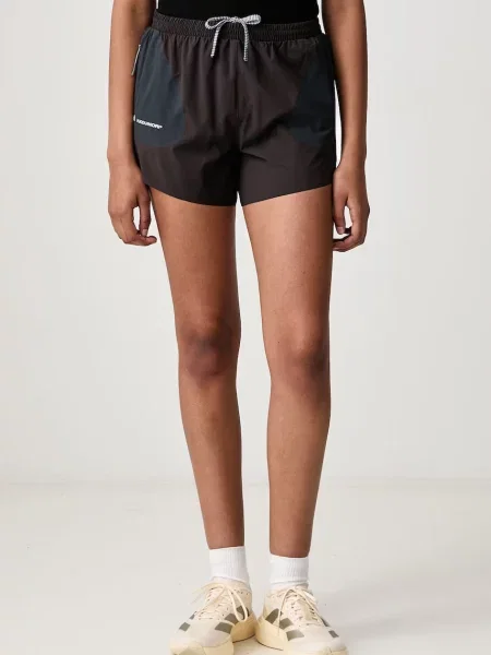 Adidas Originals pantaloni scurți sport pentru femei Running x Hermanos Koumori maro