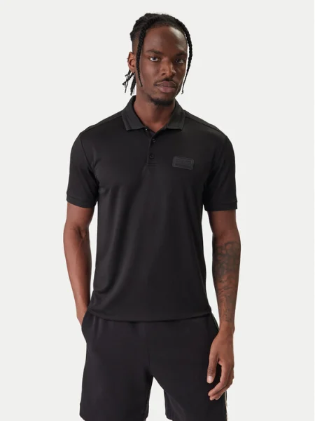 Emporio Armani Tricou polo negru