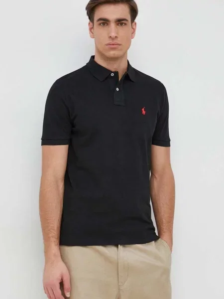 Polo tričko Ralph Lauren černá
