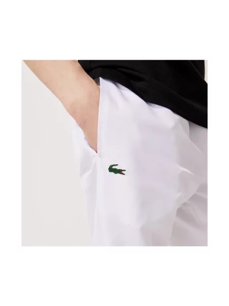 Spodnie dresowe Lacoste białe