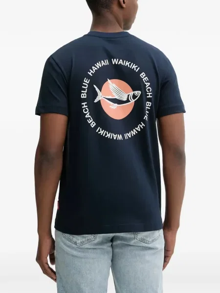 Tricou Joop! cu imagine albastru
