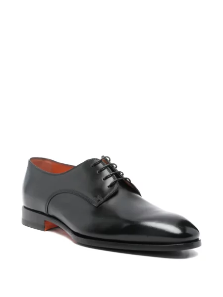 Pantofi derby Santoni negru