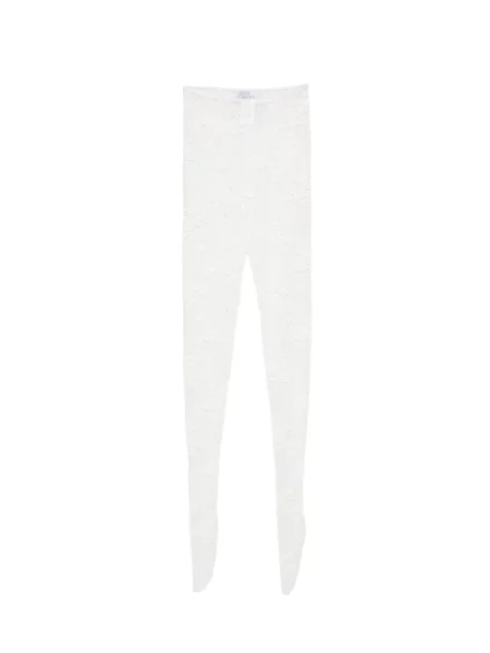 Ciorapi Giuseppe Di Morabito din dantelă alb