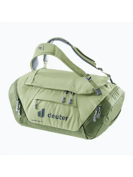 Пътническа чанта deuter Duffel Pro 40 l mineral/ grove зелено
