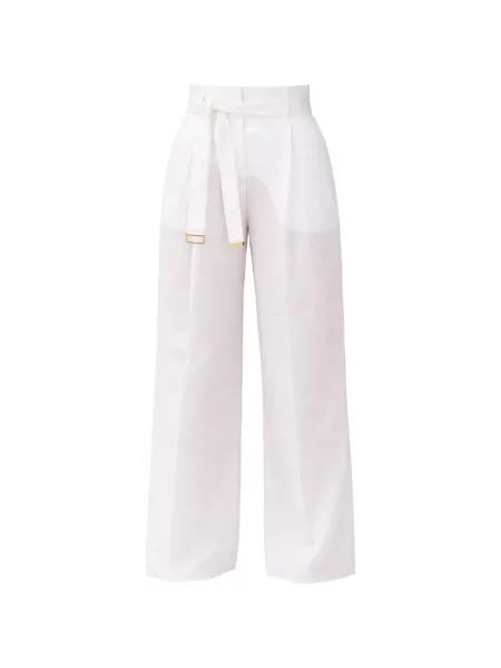 Pantaloni Max Mara alb